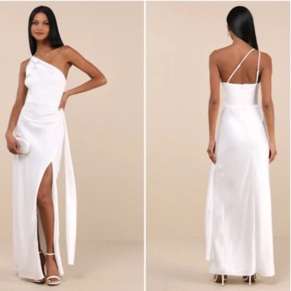 LULUS Mystery ***BRIDAL BUNDLE*** Shower Honeymoon Bachelorette Reception Elope - Picture 15 of 16